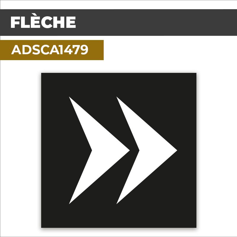 Autocollant | FLÈCHE | Direction