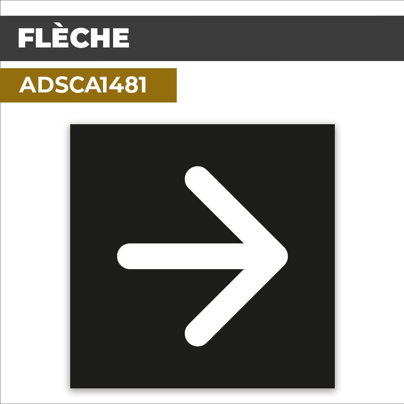 Autocollant | FLÈCHE | Direction