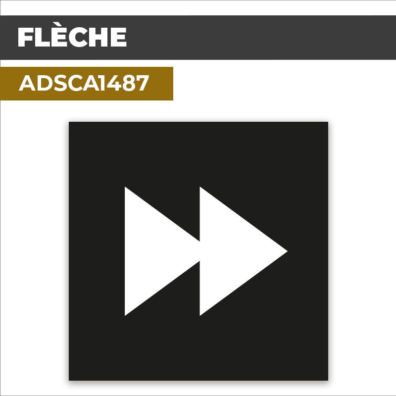 Autocollant | FLÈCHE | Direction