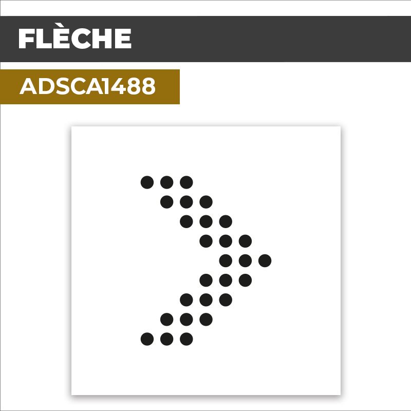 Autocollant | FLÈCHE | Direction