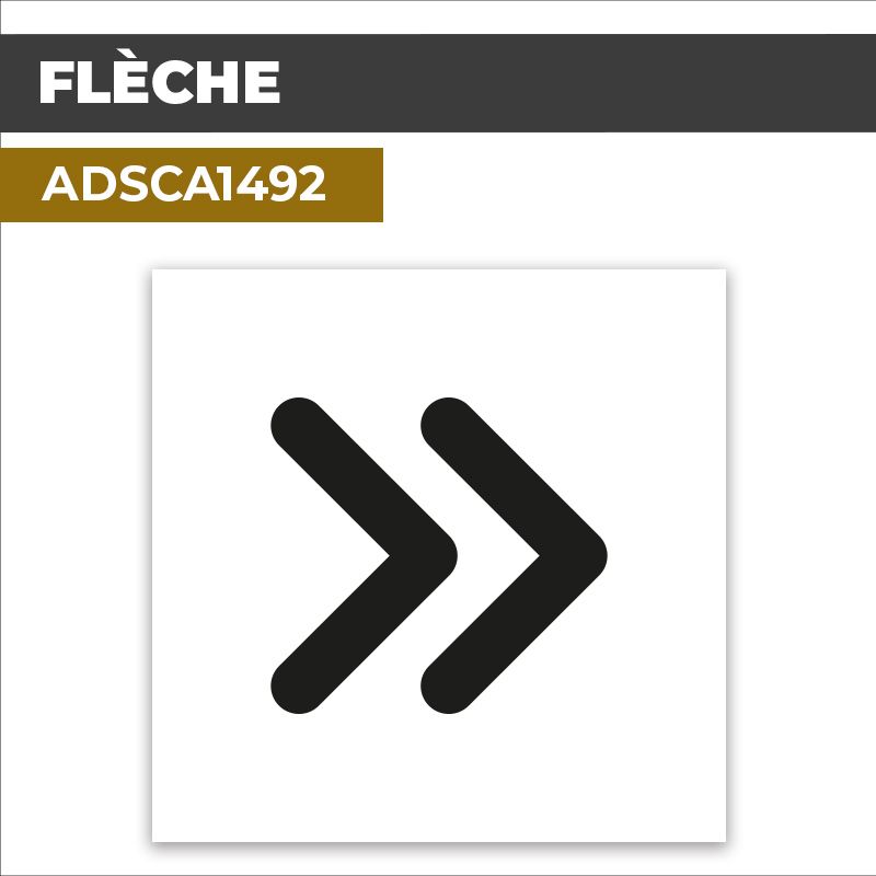 Autocollant | FLÈCHE | Direction