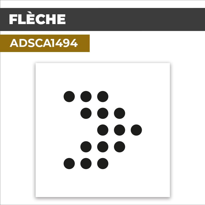 Autocollant | FLÈCHE | Direction