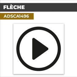Autocollant | FLÈCHE | Direction
