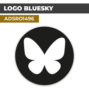 Autocollant | BLUESKY | Réseaux Sociaux et Appli mobile