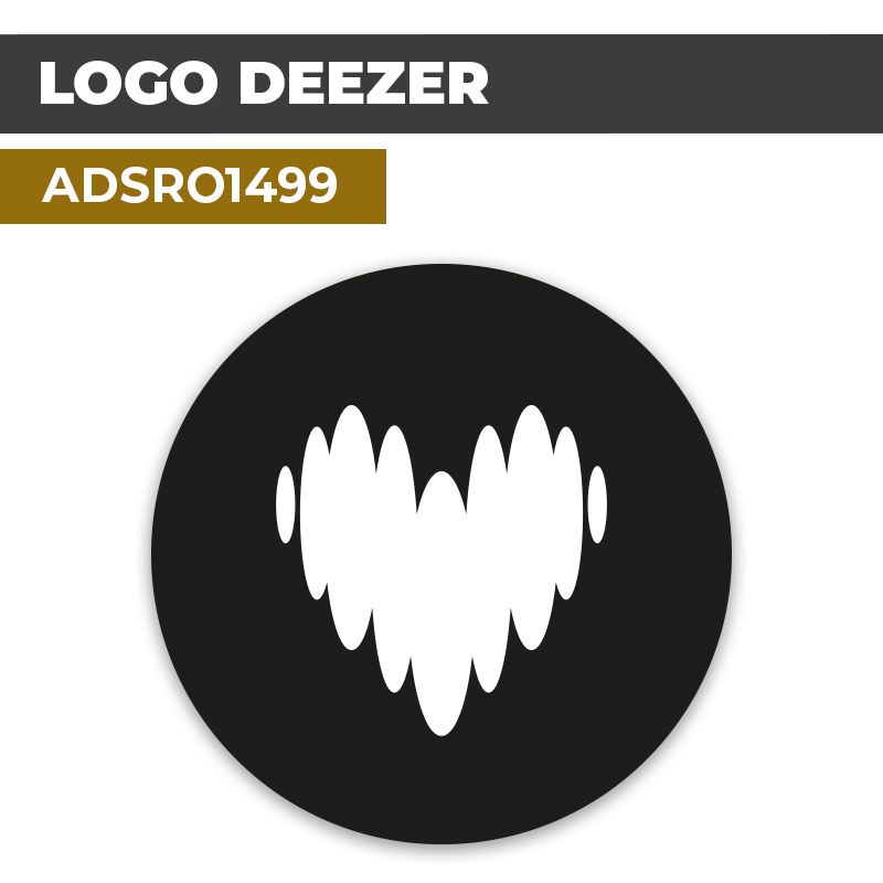 Autocollant | DEEZER | Réseaux Sociaux et Appli mobile