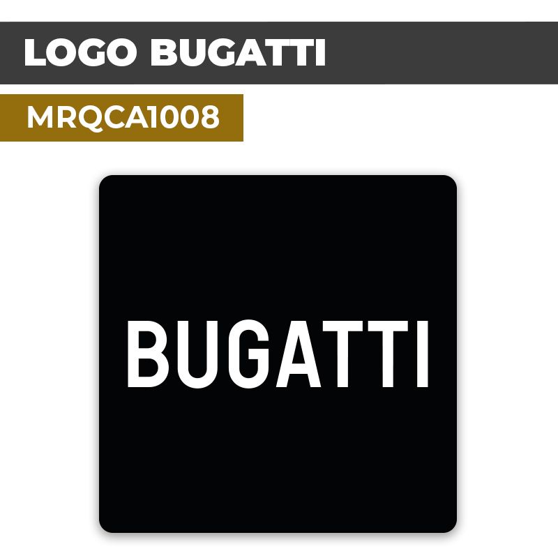 Autocollant | LOGO BUGATTI | Marques automobiles