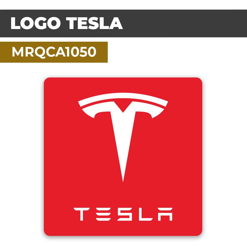 Autocollant | LOGO TESLA | Marques automobiles