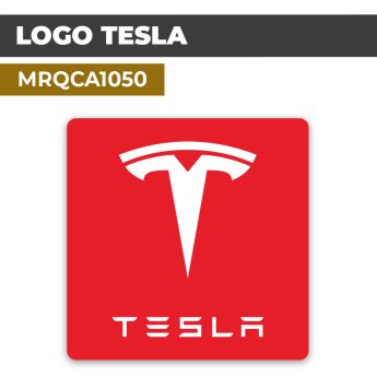 Autocollant | LOGO TESLA | Marques automobiles