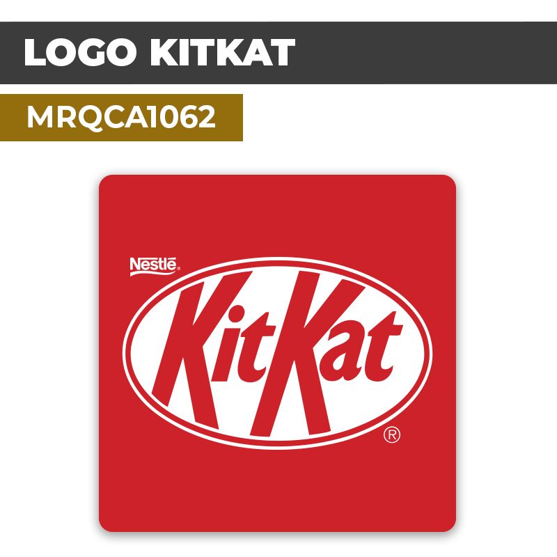 Autocollant | LOGO KITKAT | Marques alimentaires