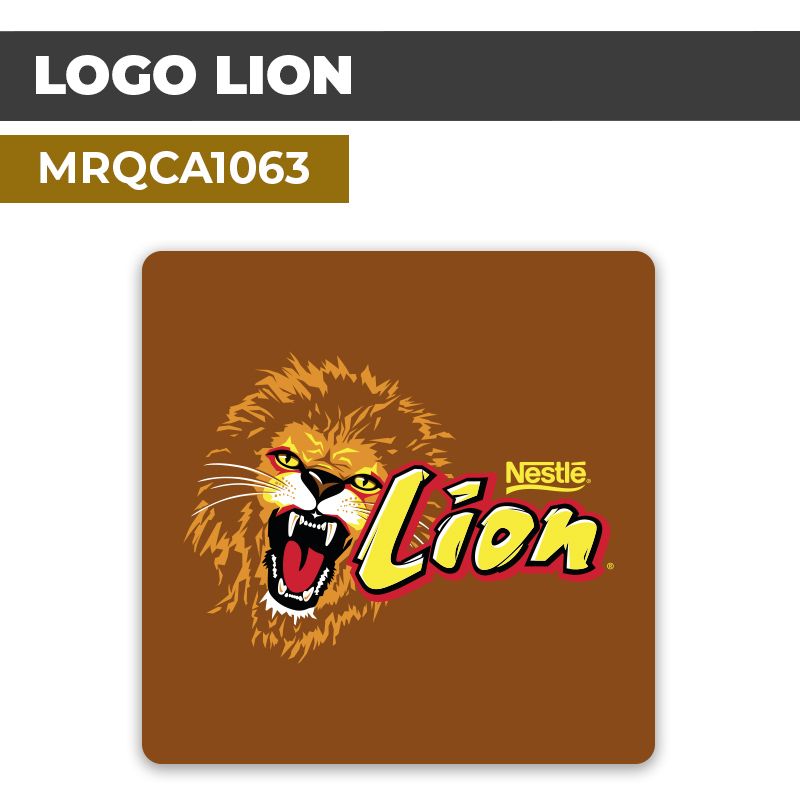Autocollant | LOGO LION | Marques alimentaires