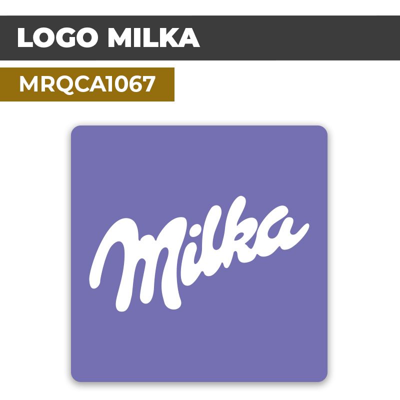 Autocollant | LOGO MILKA | Marques alimentaires