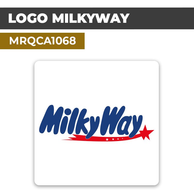 Autocollant | LOGO MILKYWAY | Marques alimentaires