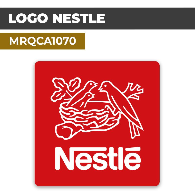 Autocollant | LOGO NESTLÉ | Marques alimentaires