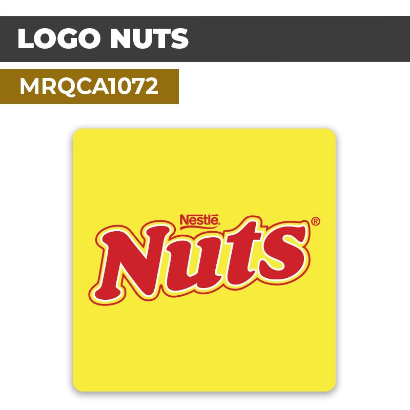 Autocollant | LOGO NUTS | Marques alimentaires