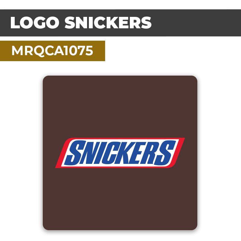 Autocollant | LOGO SNICKERS | Marques alimentaires