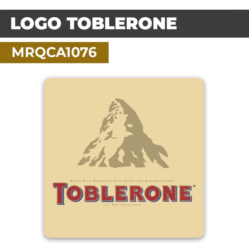 Autocollant | LOGO TOBLERONE | Marques alimentaires