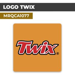 Autocollant | LOGO TWIX | Marques alimentaires