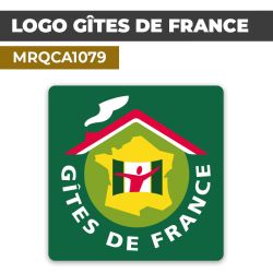 Autocollant | LOGO GITES DE FRANCE | Marques et enseignes