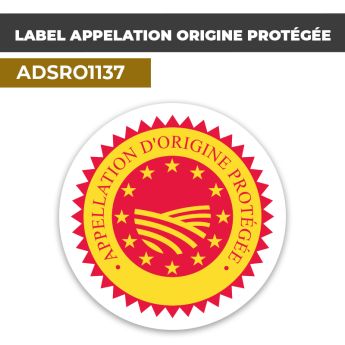 Autocollant LABEL AOP APPELATION ORIGINE PROTÉGÉE | Labels et certifications