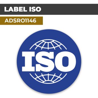 Autocollant LABEL ISO | Labels et certifications