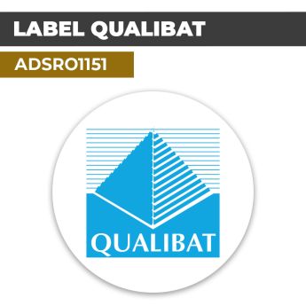 Autocollant LABEL QUALIBAT | Labels et certifications