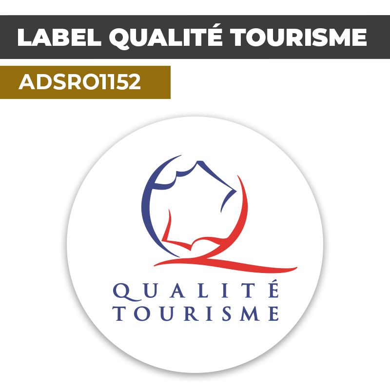 Autocollant LABEL QUALITÉ TOURISME | Labels et certifications