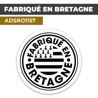 Autocollant FABRIQUÉ EN BRETAGNE | Provenance des produits
