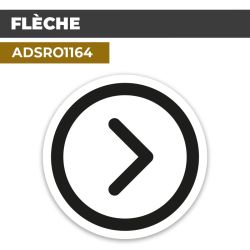 Autocollant FLÈCHE | Direction