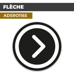 Autocollant FLÈCHE | Direction
