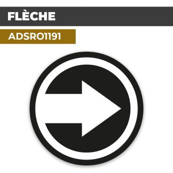 Autocollant FLÈCHE | Direction