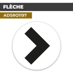 Autocollant FLÈCHE | Direction
