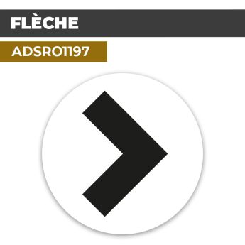 Autocollant FLÈCHE | Direction
