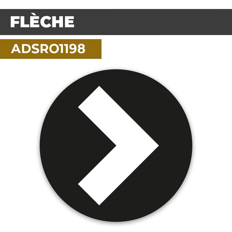 Autocollant FLÈCHE | Direction