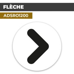 Autocollant FLÈCHE | Direction