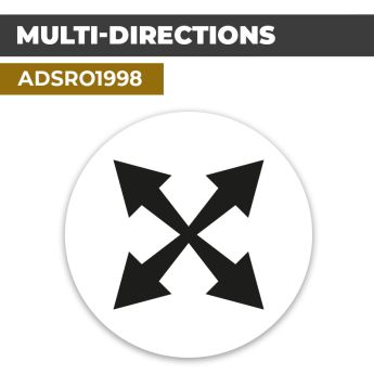 Autocollant | MULTI-DIRECTIONS | Flèches et Directions