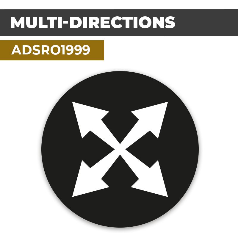 Autocollant | MULTI-DIRECTIONS | Flèches et Directions