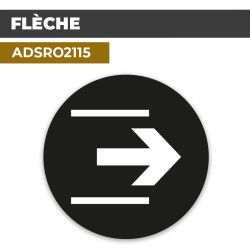 Autocollant FLÈCHE DROITE | Directions