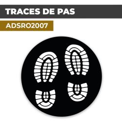 Autocollant TRACES DE PAS | Empreintes de pieds