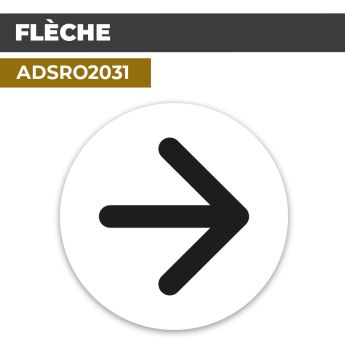 Autocollant FLÈCHE | Direction