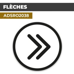 Autocollant FLÈCHE | Direction