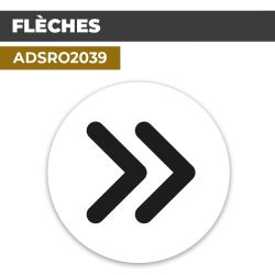 Autocollant FLÈCHE | Direction