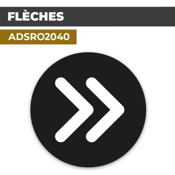Autocollant FLÈCHE | Direction