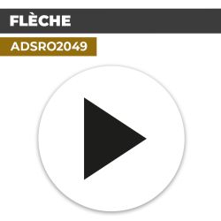 Autocollant FLÈCHE | Direction