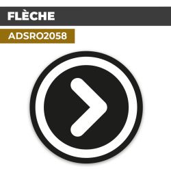 Autocollant FLÈCHE | Direction