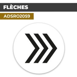 Autocollant FLÈCHE | Direction