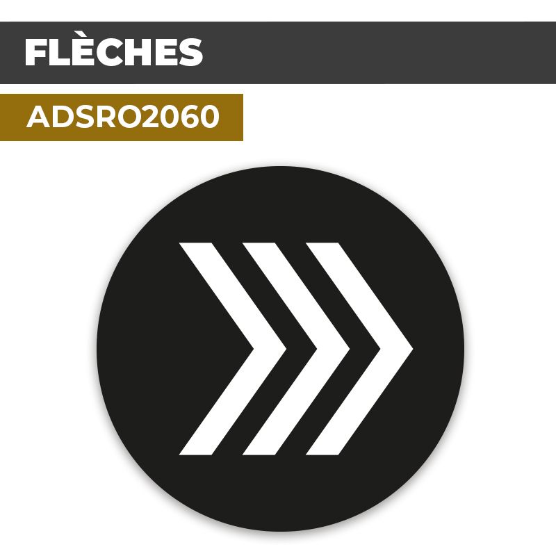 Autocollant FLÈCHE | Direction