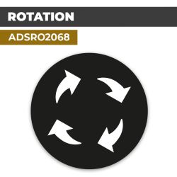 Autocollant ROTATION | Direction