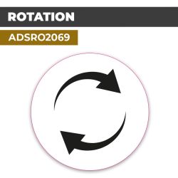 Autocollant ROTATION | Direction