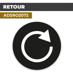 Autocollant RETOUR | Direction