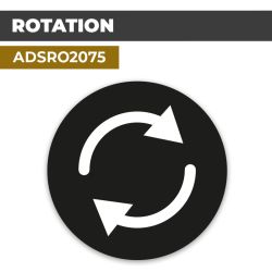 Autocollant ROTATION | Direction